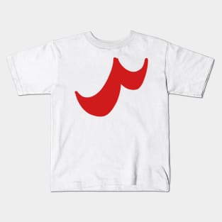 red texture design Kids T-Shirt